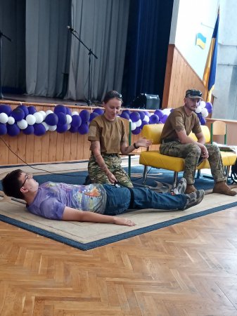 Тренінг з тактичної медицини від Студентського штабу Тренінг з тактичної медицини від Студентського штабу